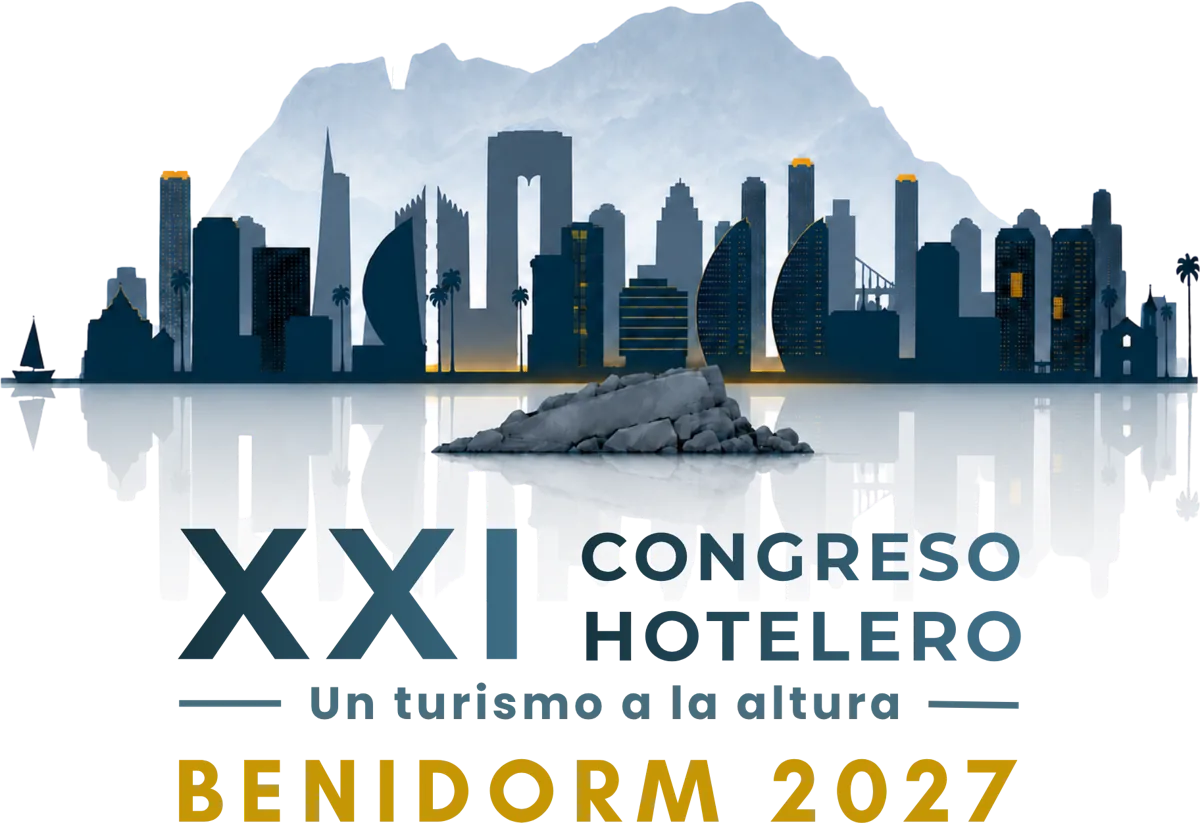 XXI Congreso Hotelero · Un turismo a la altura · Benidorm 2027